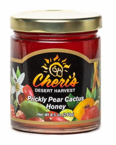 Cheri's Desert Harvest Prickly Pear Cactus Honey Perspective: front
