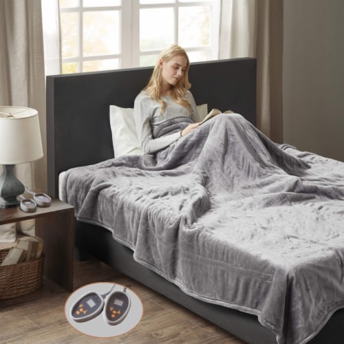 Gracie Mills Electric Blanket with Two 20 Heat Level Setting