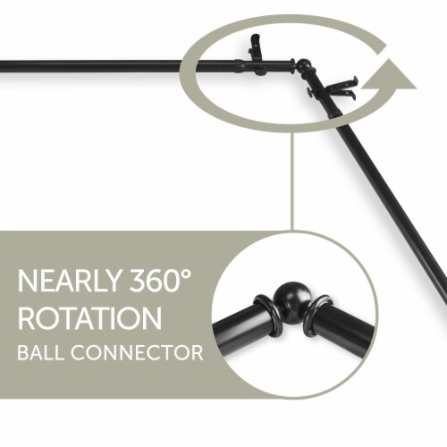 13/16 inch Cilla Triple Curtain Rod 
