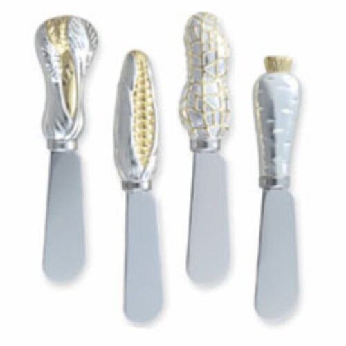 Supreme Housewares Spreader Set of 4, Veggies Perspective: front