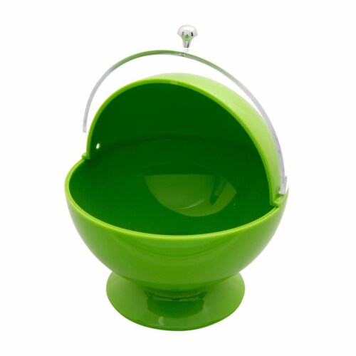 Supreme Housewares Sugar Bowl, Green Perspective: front