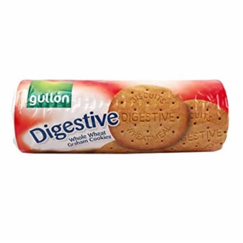 Gullon Digestive Whole Wheat Graham Cookies Perspective: front