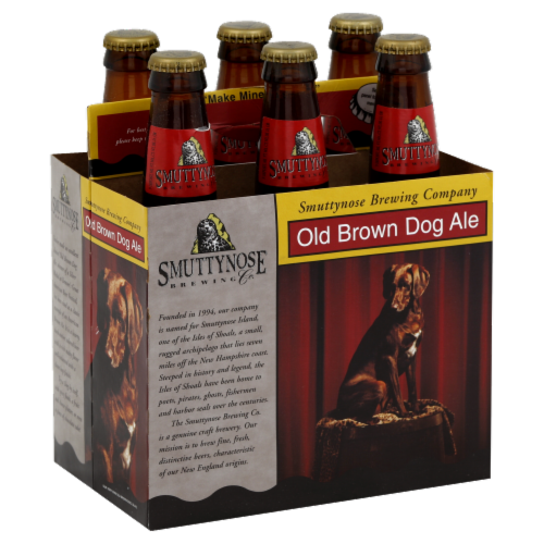 Smuttynose Old Brown Dog Ale Perspective: front