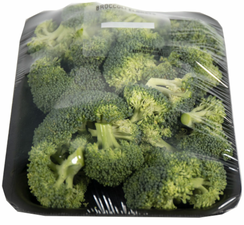 Crazy Fresh Broccoli Florets Perspective: front