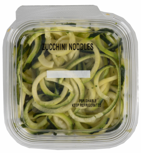 Crazy Fresh Zucchini Noodles Perspective: front