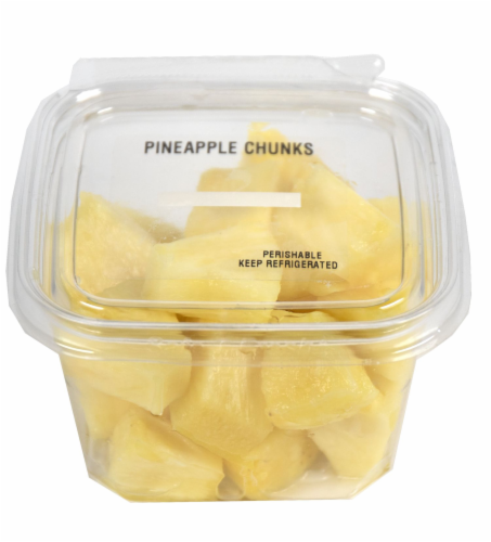 Crazy Fresh Pineapple Chunks Perspective: front