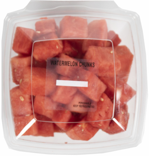 Crazy Fresh Watermelon Chunks Perspective: front