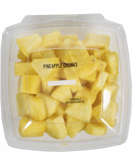 Crazy Fresh Pineapple Chunks Perspective: front