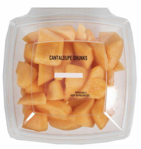Crazy Fresh Cantaloupe Chunks Perspective: front