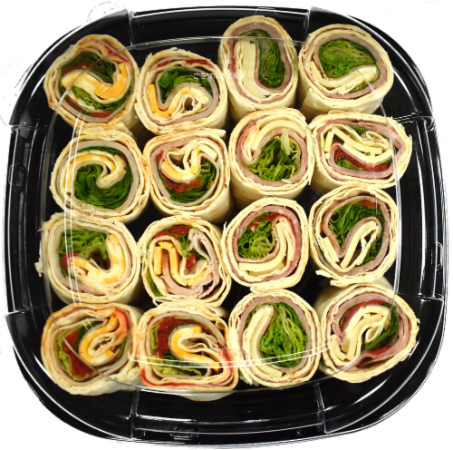 Crazy Fresh Combo Pinwheel Platter Perspective: front