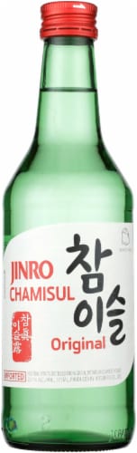 Jinro Chamisul Original Soju Perspective: front