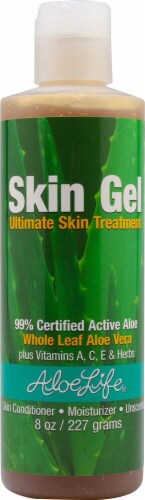 Aloe Life  Skin Gel Ultimate Skin Treatment Unscented Perspective: front