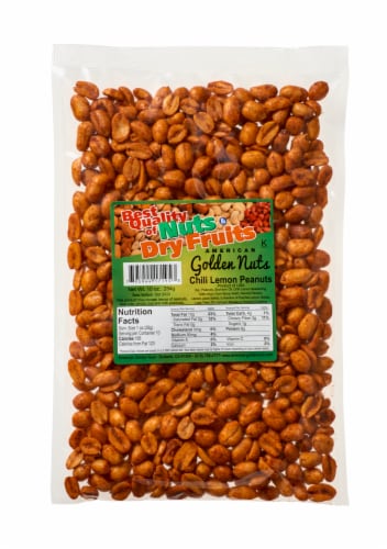 American Golden Nuts Chili Peanuts Perspective: front