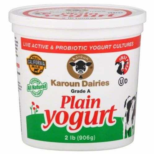 Karoun Dairies Plain Yogurt Perspective: front