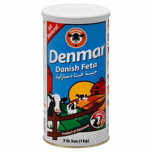 Karoun Denmar Danish Feta Cheese Perspective: front