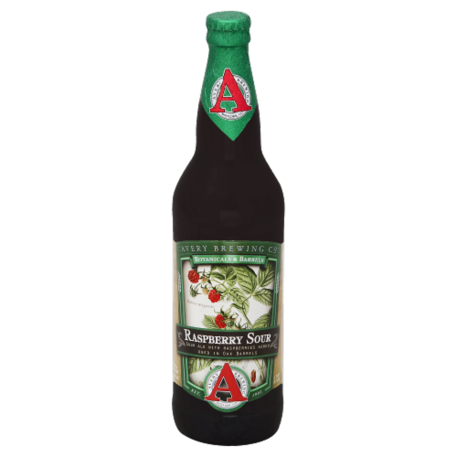 Avery Brewing Co. Raspberry Sour Ale Perspective: front