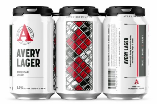 Avery Brewing Co. Lager Perspective: front