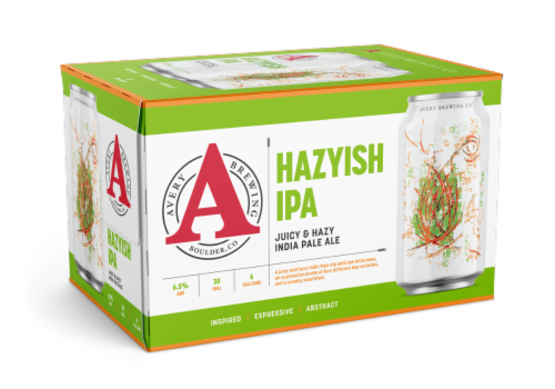Avery Brewing Co. Hazyish IPA Perspective: front