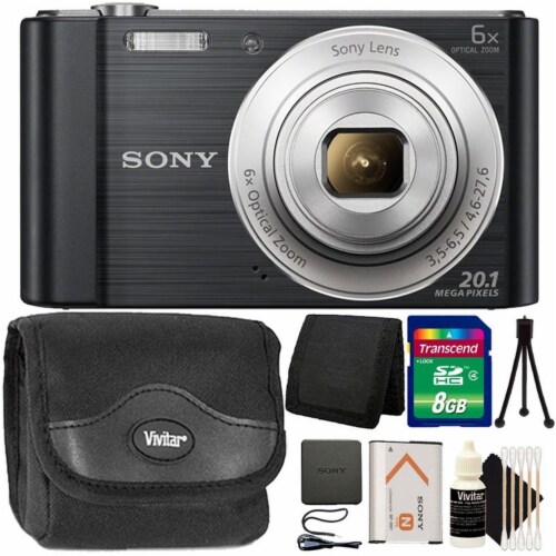 W810 Compact Camera with 6x Optical Zoom