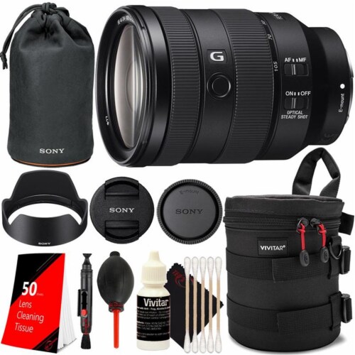 Sony Fe 24-105mm F/4 G Oss Standard Zoom Lens Sel24105g With Top
