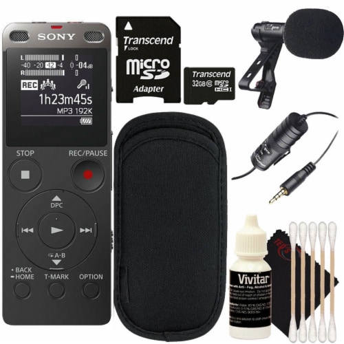 Sony Icdux560 Digital Voice Recorder With Builtin Usb With Cleaning