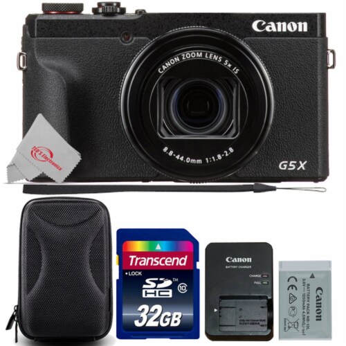 Canon PowerShot G7 X Mark II 20.1MP Digital Camera- Black