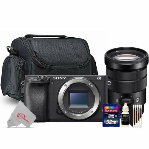 Sony Alpha A6400 Mirrorless Digital Camera With Sony E Pz 18 105mm F4 G Oss Lens Bundle Kit 1 Kroger