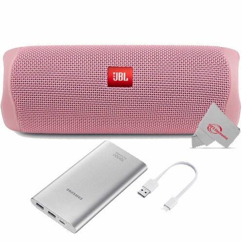 Jbl Flip 5 Portable Waterproof Bluetooth Speaker - Pink With