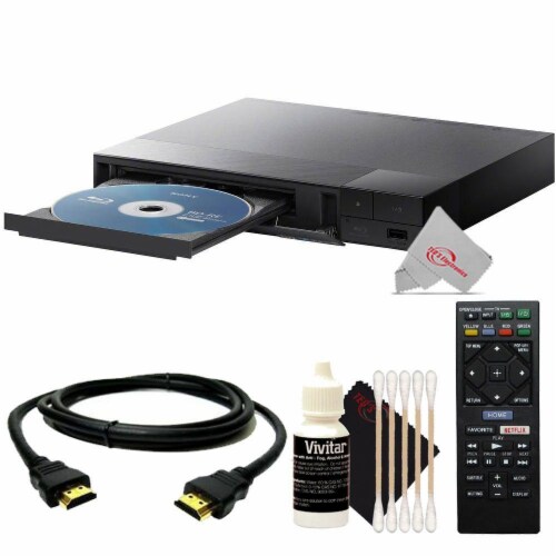 Disc - Kit, Remote Sony Blu-ray Streaming Accessory 1 Bdp-s1700 Kroger Essential Player Dvd With With