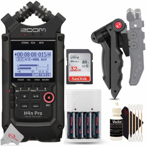 Zoom H4n Pro 4-input / 4-track Digital Recorder + Microphone Accessory Kit,  1 - Kroger