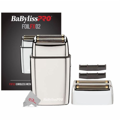 Babyliss Pro Foilfx02 Cordless Metal Double Foil Shaver Replacement Foil 1 Foods Co