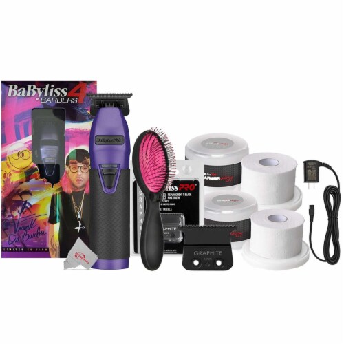 Babyliss Purple Fx Skeleton Exposed Trimmer + Replacement Tblade