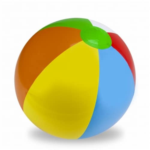 Brybelly Holdings SBEA-103 24 in. Six-Color Beach Ball Perspective: front
