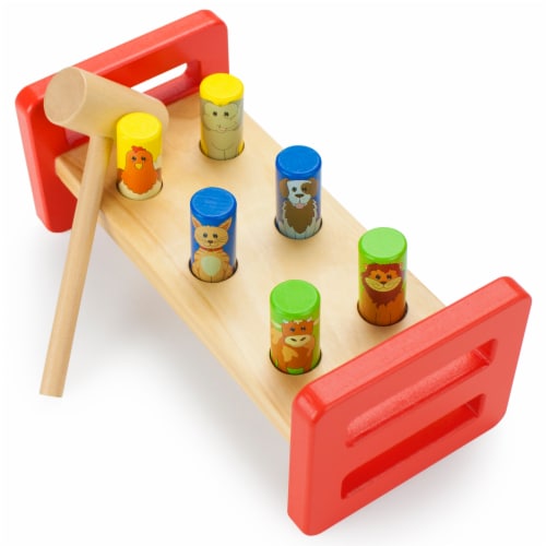Animal Friends Hammer Bench Perspective: front