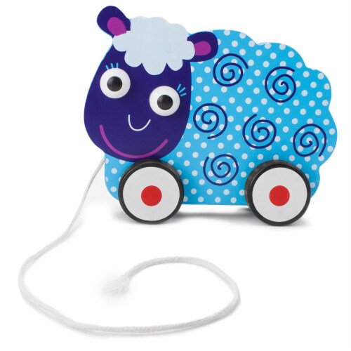 Push-n-Pull Swirly Sheep Perspective: front