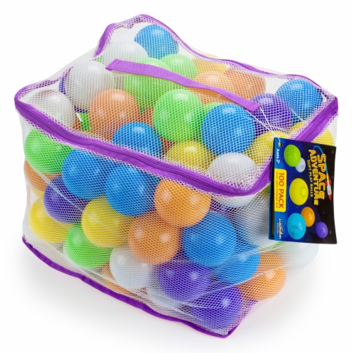 Space Adventure Soft Play Balls, 100-pack Perspective: front
