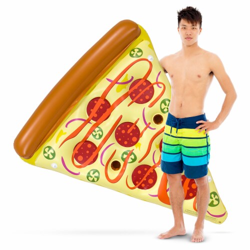 6' Pizza Pool Float Perspective: front