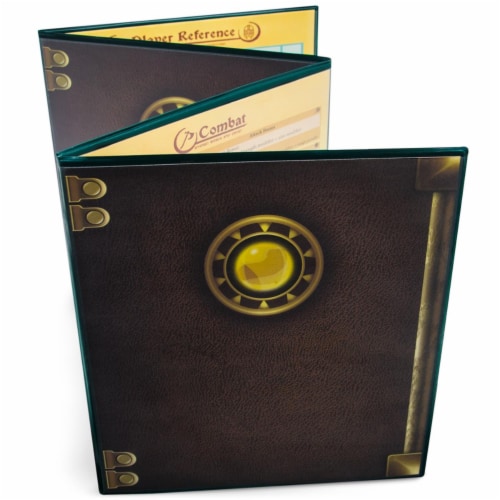Brybelly Holdings GRPG-003 The Masters Tome Customizable DM Screen, Green Perspective: front