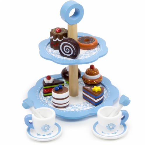 Chocolate Dessert Tower Perspective: front