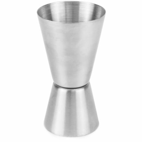 Tablecraft 0.5 Oz. & 1 Oz. Stainless Steel Jigger 1202
