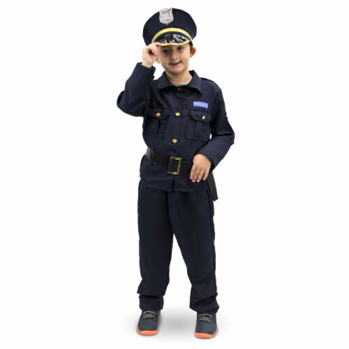 Police childrens dress up top