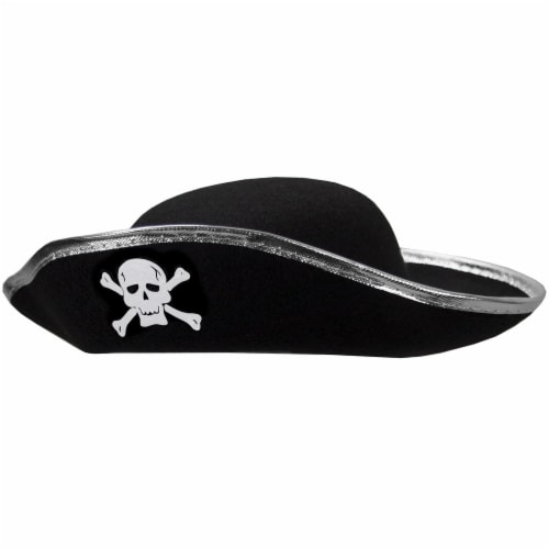 Hard Black Pirate Hat