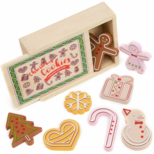 Brybelly TEAT-027 Christmas Cookies Playset Perspective: front