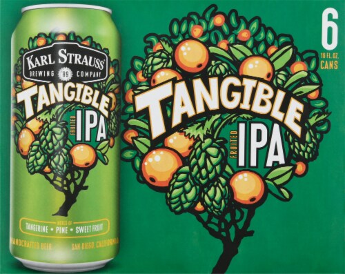 Karl Strauss Brewing Company Tangible Fruited IPA Perspective: front
