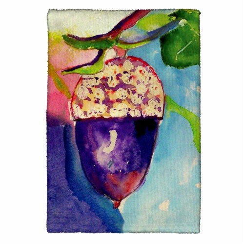 Betsy Drake KT319 Acorn Kitchen Towel Perspective: front