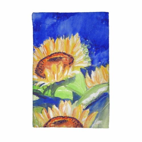 Betsy Drake KT775 Gold Rising Kitchen Towel Perspective: front