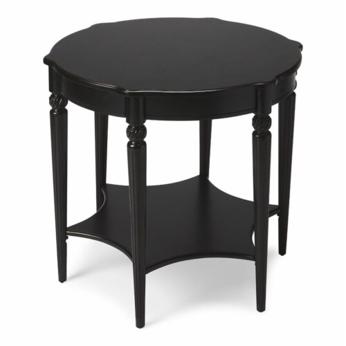 Bainbridge Black Licorice Accent Table Bainbridge Black Licorice Accent Table