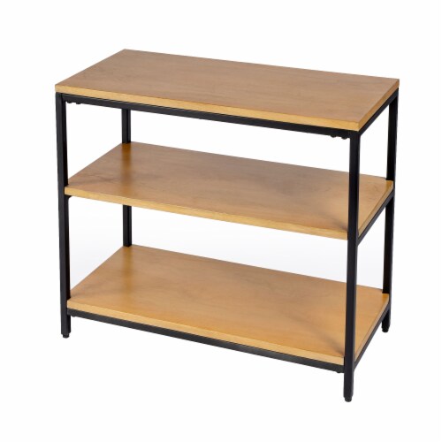 Butler Hans 3 Shelf Etagere Bookcase Perspective: front