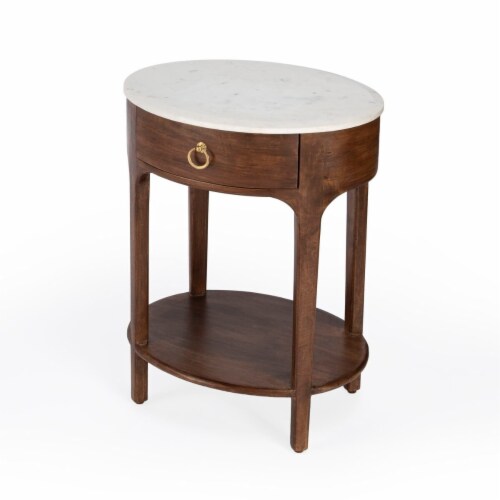 Ellen Marble Nightstand, 1 QFC