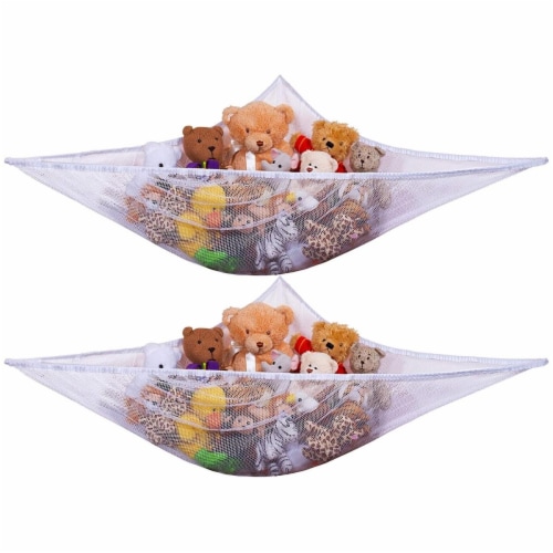 For Triangle Stuffed Animal Hammock Toy Hammock Storage Net With